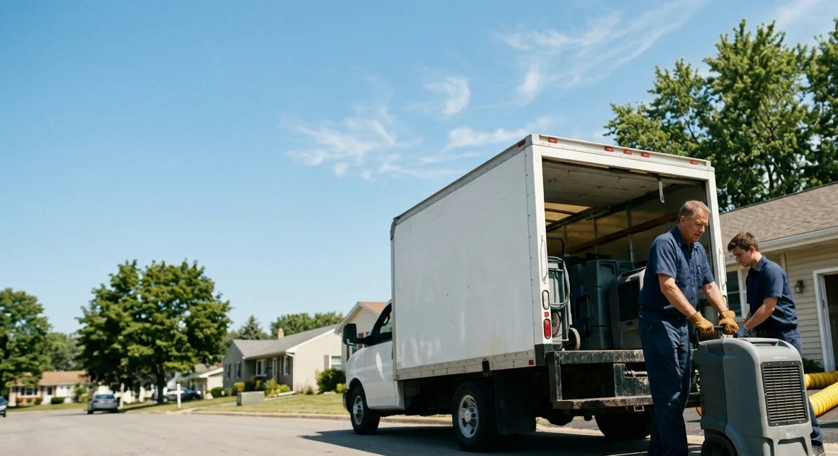 Water Damage Cleanup in Whitestown, IN near me